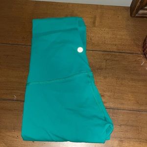 Green Lululemon Leggings
